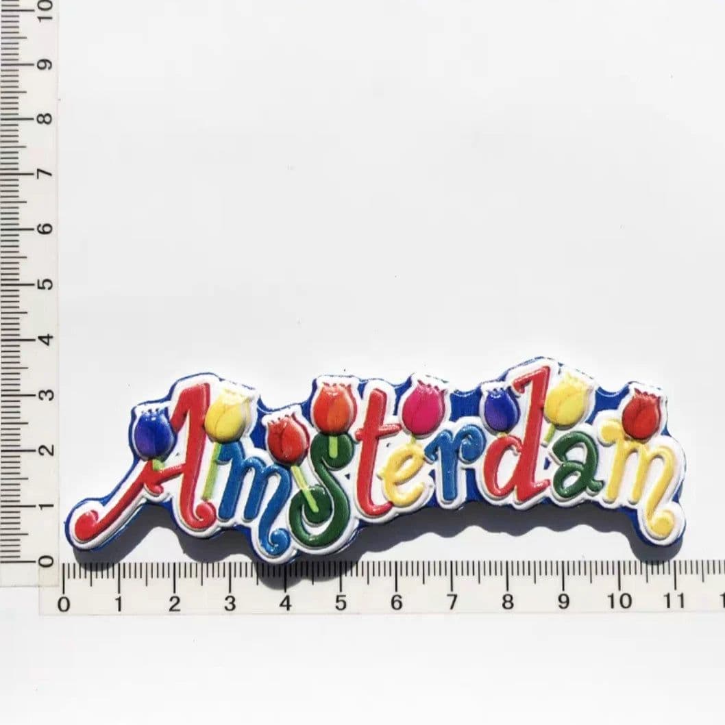 image-Netherlands Amsterdam Tourist Souvenir Magnetic Refrigerator Sticker Collection Gift Fridge Magnets