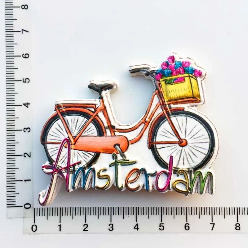 image-Netherlands Amsterdam Tourist Souvenir Magnetic Refrigerator Sticker Collection Gift Fridge Magnets