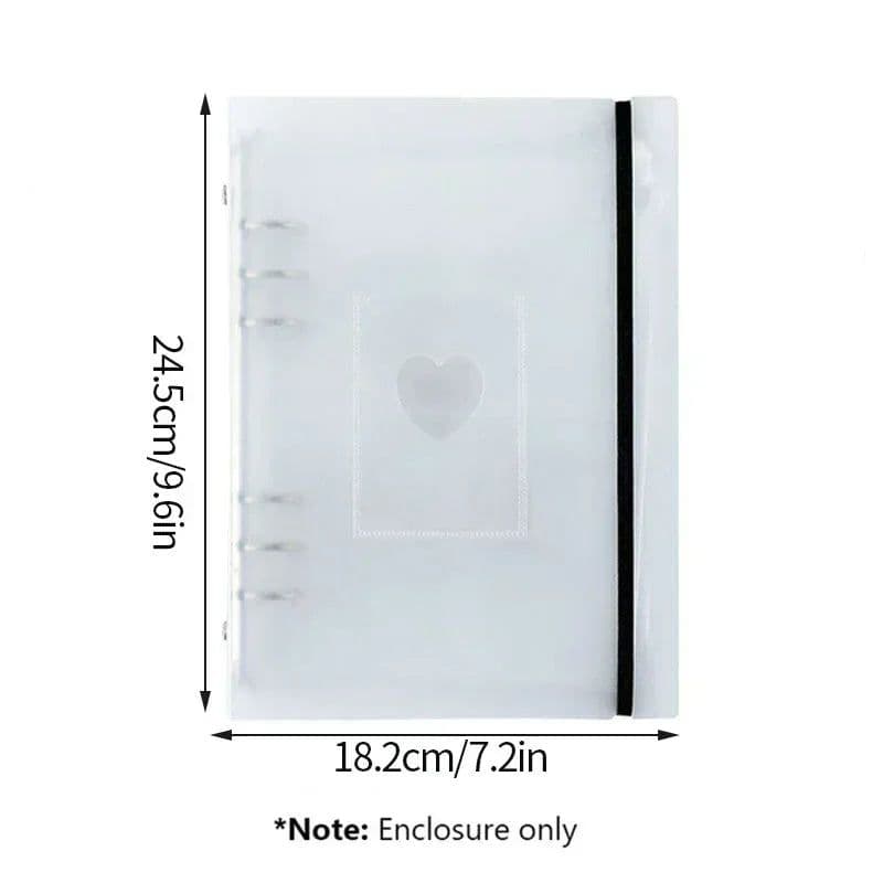 image-A5 3 Inch Photo Card Kpop Card Binder School Stationery Photocard Holder Photo Album Book Binder Filler Pages Home Decor Garden