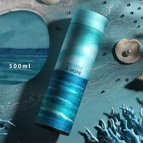 image-Red Water Cup Ins Portable Men's Cup Bottle