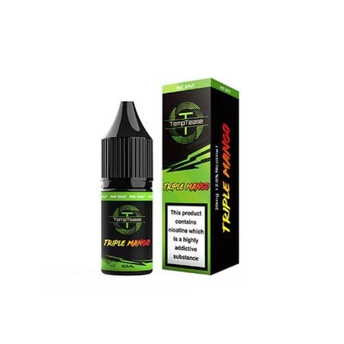 image-20mg Nicotine Strength TempTease 10ml Bottle Size Nic Salts (50VG/50PG)