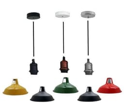 image-12" Vintage Ceiling Barn Pendant Lights Hanging Rope Fixtures E26~1147