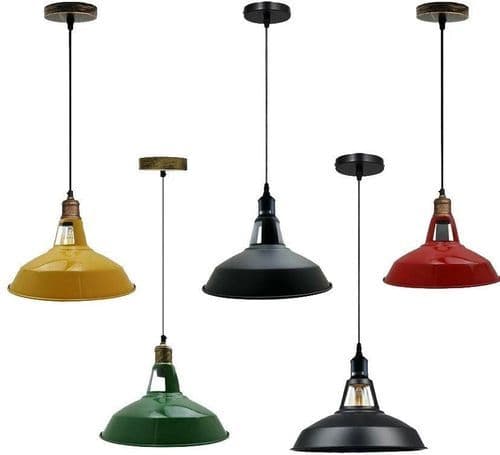 image-12" Vintage Ceiling Barn Pendant Lights Hanging Rope Fixtures E26~1147