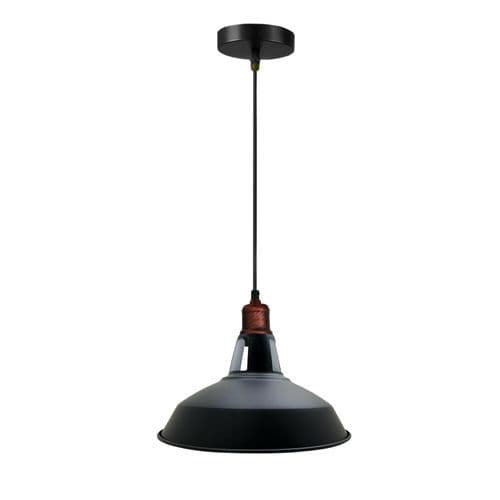 image-12" Vintage Ceiling Barn Pendant Lights Hanging Rope Fixtures E26~1147