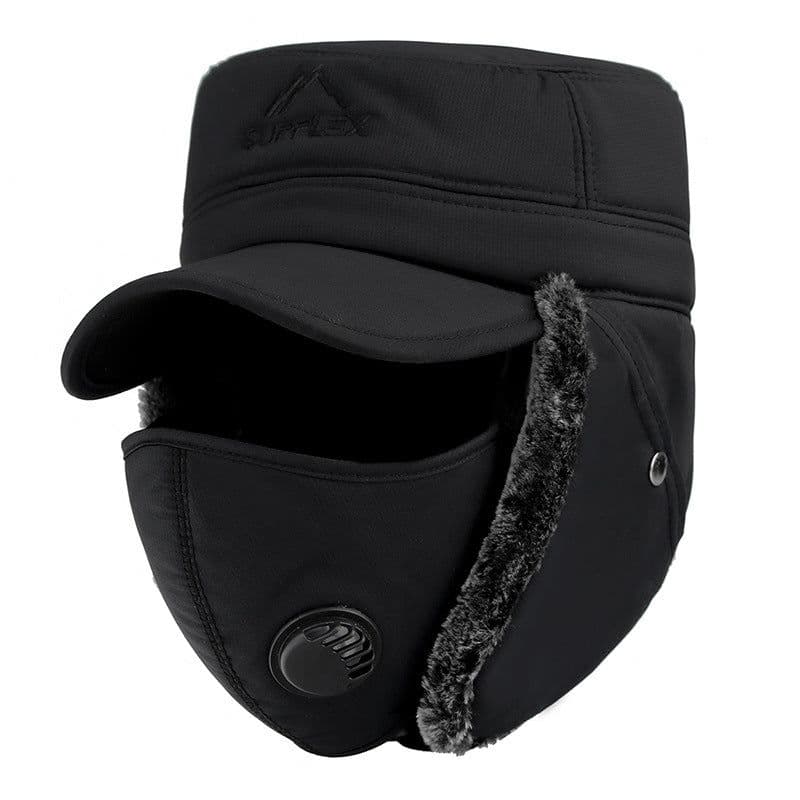 image-Winter Men's Lei Feng Hat Ear Protection Warm Cap