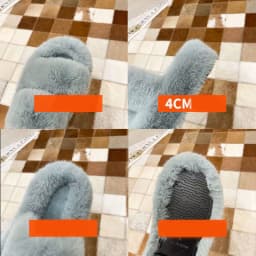 image-Fuzzy Slippers Women House Shoes Fluffy Bedroom Slippers
