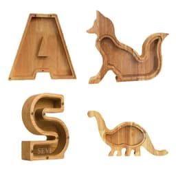 image-Animals Alphabet Piggy Bank Holiday Gifts Boys And Girls Gifts
