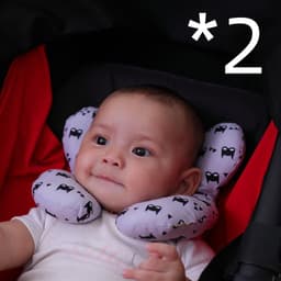 image-Protective Baby Pillows Travel Car U-shaped Support Cushion