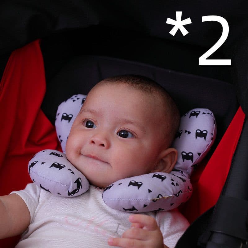 image-Protective Baby Pillows Travel Car U-shaped Support Cushion