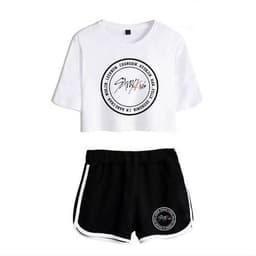 image-KPOP Stray Kids Women Two Piece Outfits K-POP straykids 2 Piece Set