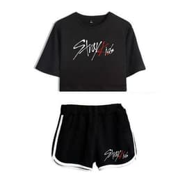 image-KPOP Stray Kids Women Two Piece Outfits K-POP straykids 2 Piece Set