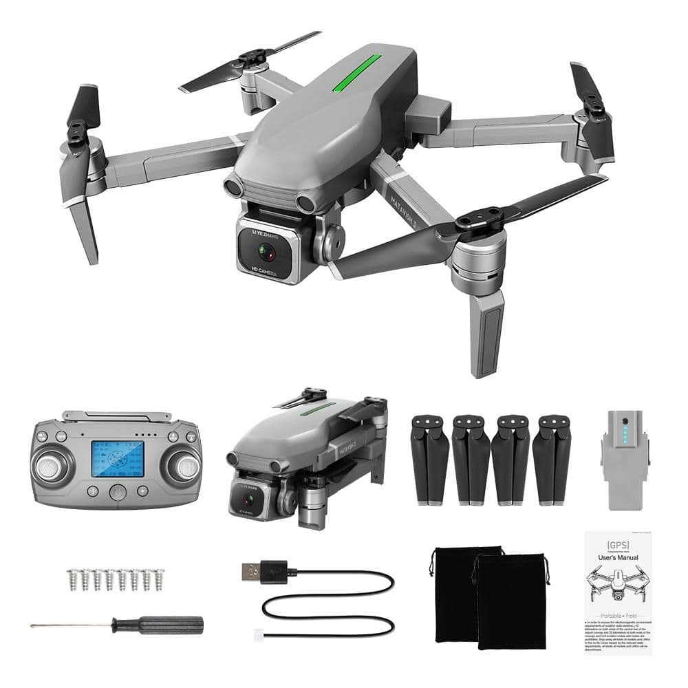 image-L109 4K HD Electric Adjustment Camera 5G WIFI FPV Drone, GPS& Optical