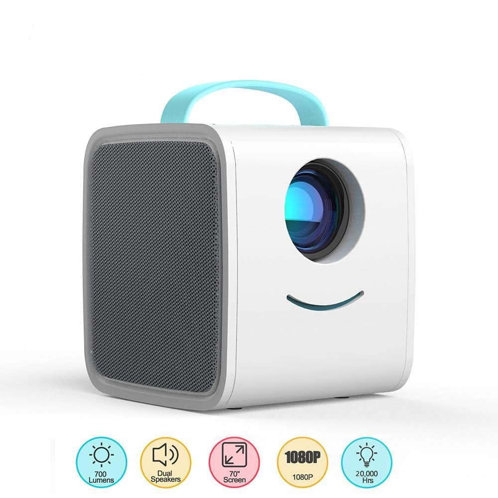 image-Q2 Mini Projector 700 Lumens Portable Beamer USB AV Port LED Beam Box