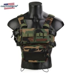image-MK3 Chest Rig Tactical Vest Micro Fight Modular Hunting Plate Carrier