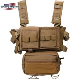 image-MK3 Chest Rig Tactical Vest Micro Fight Modular Hunting Plate Carrier