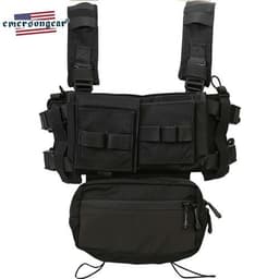 image-MK3 Chest Rig Tactical Vest Micro Fight Modular Hunting Plate Carrier