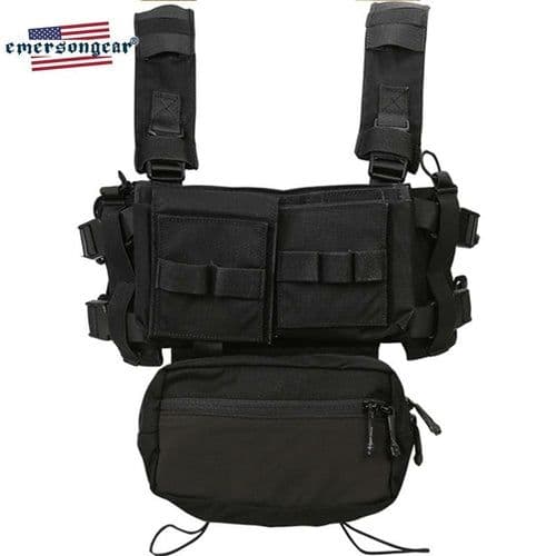 image-MK3 Chest Rig Tactical Vest Micro Fight Modular Hunting Plate Carrier