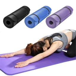 image-Thick 10MM Yoga Mats 183X60 Pilates Fitness Body Building Mat Non-slip