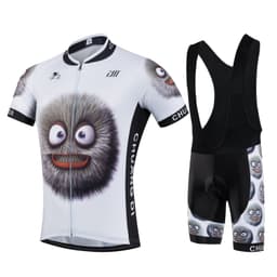 image-Man Funny cartoon sports Cycling Jersey Bike Short Sleeve Sportswear
