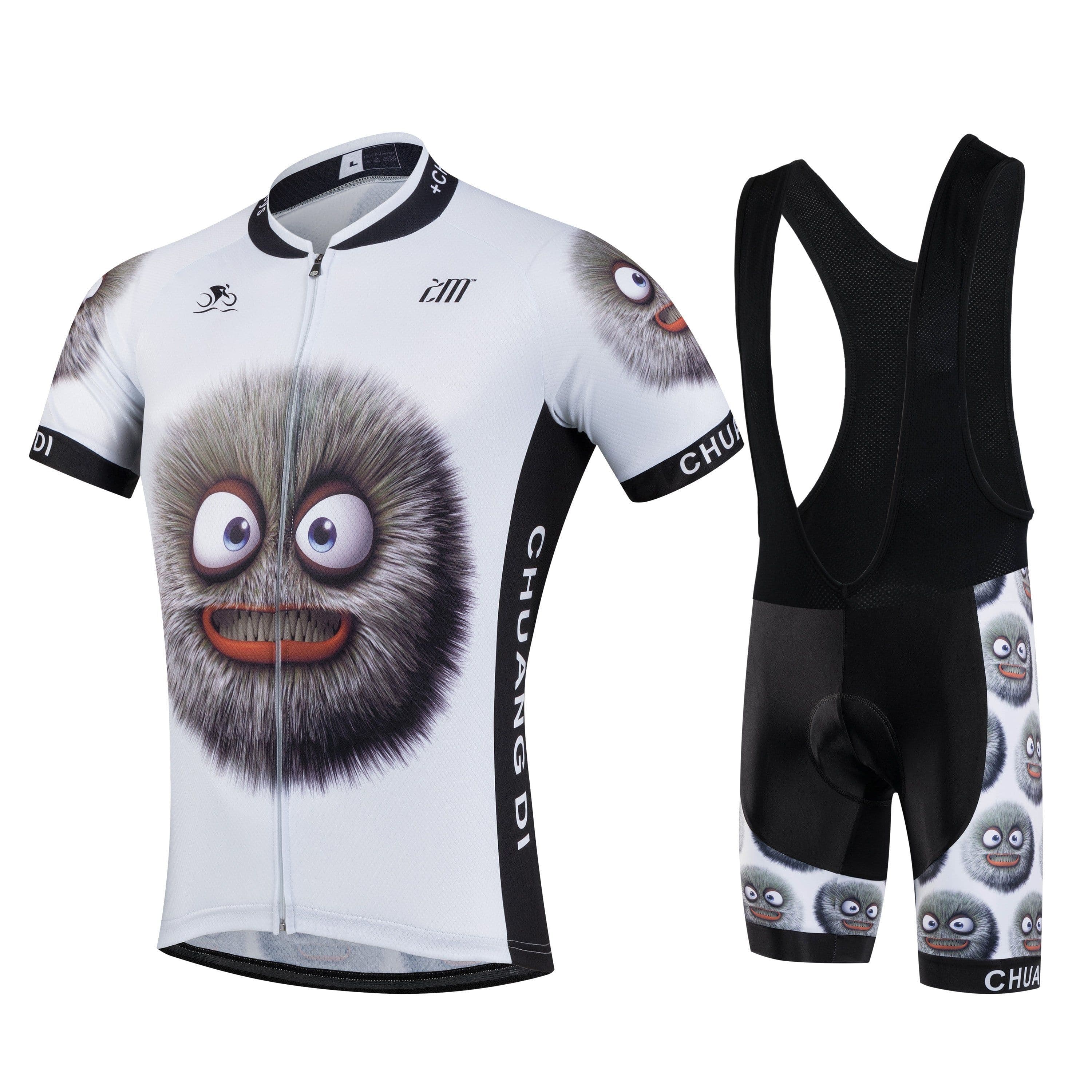 image-Man Funny cartoon sports Cycling Jersey Bike Short Sleeve Sportswear