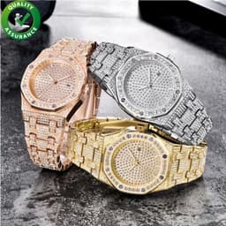 image-Designer Watches Luxury Watch Mens Hip Hop Jewelry Iced Out Bling