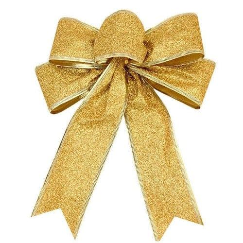 image-Christmas Christmas Tree Hanging Ornaments Glitter Bows Big Bowknot