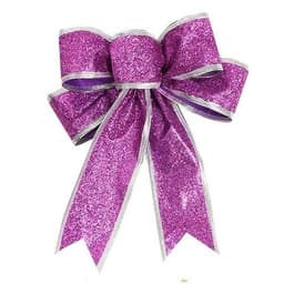 image-Christmas Christmas Tree Hanging Ornaments Glitter Bows Big Bowknot