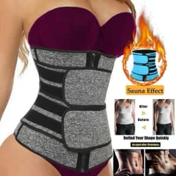 image-US STOCK Waist Trainer Women Slimming Sheath Tummy Reducing Shapewear