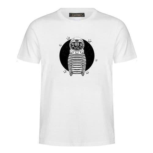 image-2019 fashion new astronaut printing fitness men's shirt sweatshirt XL