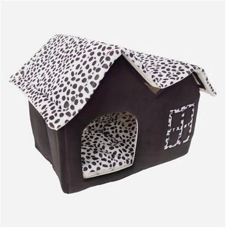 image-2019 Sales !!!Super Soft British Style Pet House Size M Coffee Dog