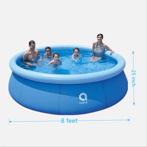 image-Inflatable Swimming Pool, Swimming Pools Above Ground for Adults and