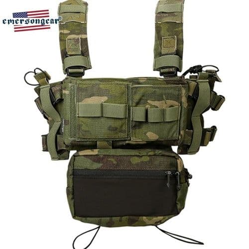 image-MK3 Chest Rig Tactical Vest Micro Fight Modular Hunting Plate Carrier