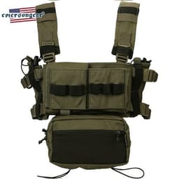 image-MK3 Chest Rig Tactical Vest Micro Fight Modular Hunting Plate Carrier