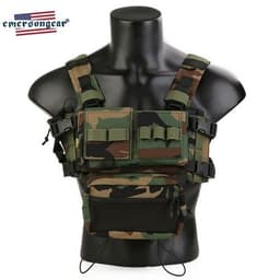 image-MK3 Chest Rig Tactical Vest Micro Fight Modular Hunting Plate Carrier