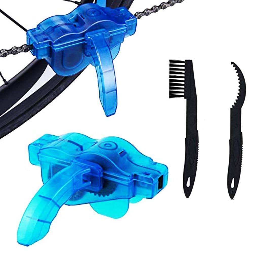 image-Bicycle Scrubber Bike Chain Cleaner Brush Tool Motorcycle Bicycle