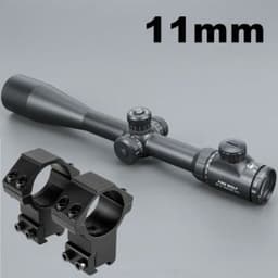 image-10-40x50 Long Range Riflescope Side Wheel Parallax Optic Sight Rifle