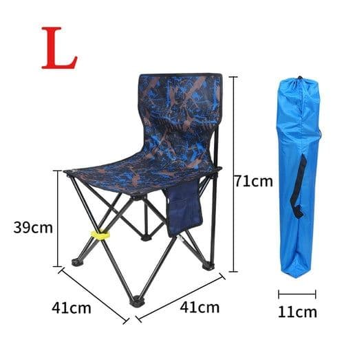 image-Ultralight Outdoor Chair Portable Folding Chair Camping Quad Chairs