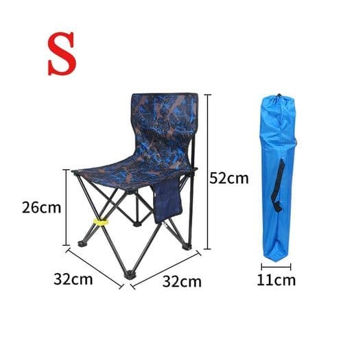image-Ultralight Outdoor Chair Portable Folding Chair Camping Quad Chairs