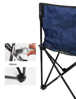 image-Ultralight Outdoor Chair Portable Folding Chair Camping Quad Chairs