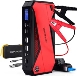 image-800A Peak 18000mAh Portable Car Jump Starter Battery Booster