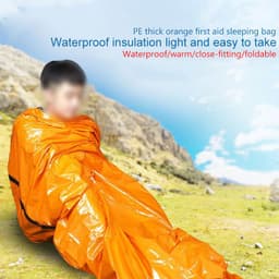 image-Outdoor Emergency Sleeping Bag Camping First Aid