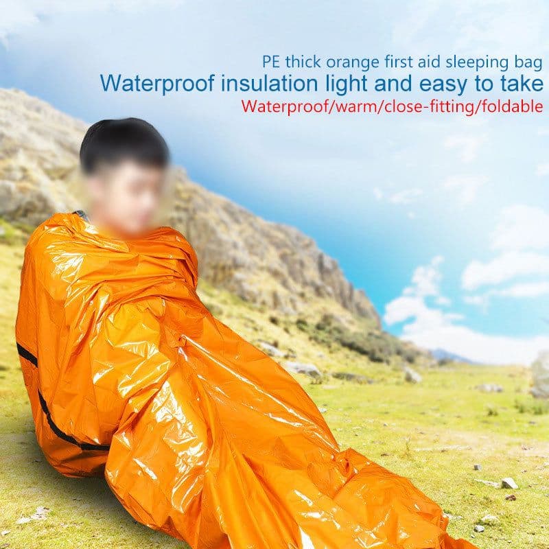 image-Outdoor Emergency Sleeping Bag Camping First Aid
