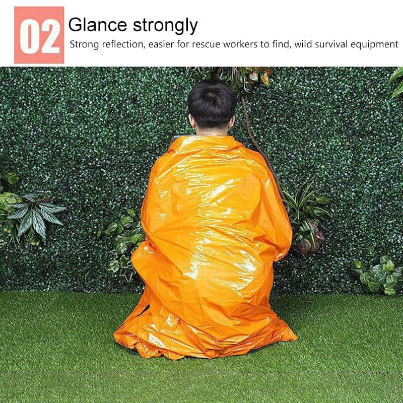 image-Outdoor Emergency Sleeping Bag Camping First Aid