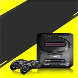 image-For SEGA PAL version Game console bulit in 9 games Support Mini SD