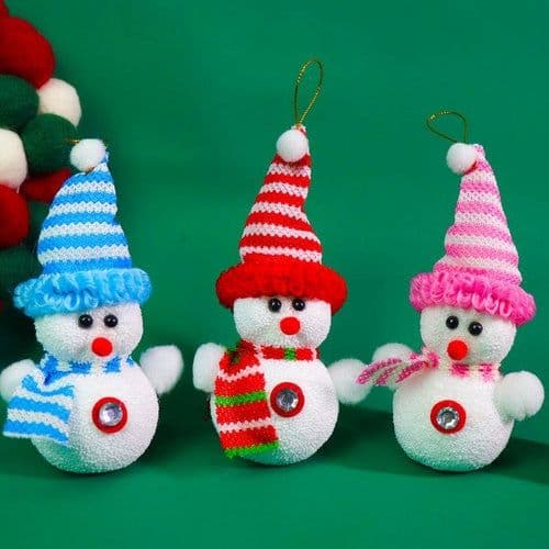image-Christmas decoration snowman doll doll desktop Santa Claus decoration