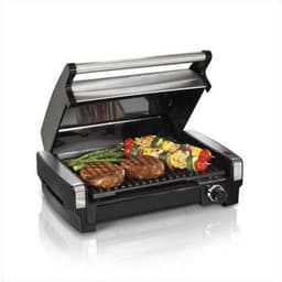 image-Electric Indoor Flavor Searing Smokeless Grill Stainless Steel Home