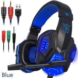 image-gaming headset Wired Gamer headphones Stereo Sound Over Ear earphones
