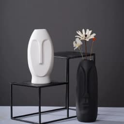 image-Wholesale Personality Man Face Flower Vase Home Decoration Accessories