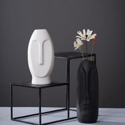 image-Wholesale Personality Man Face Flower Vase Home Decoration Accessories