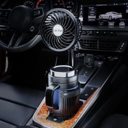image-Supplies Car Water Cup Holder Fan